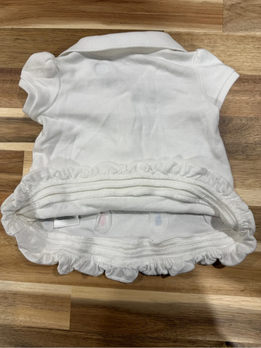 Baby Girl Ruffled Polo Dress ONLY size 3 month